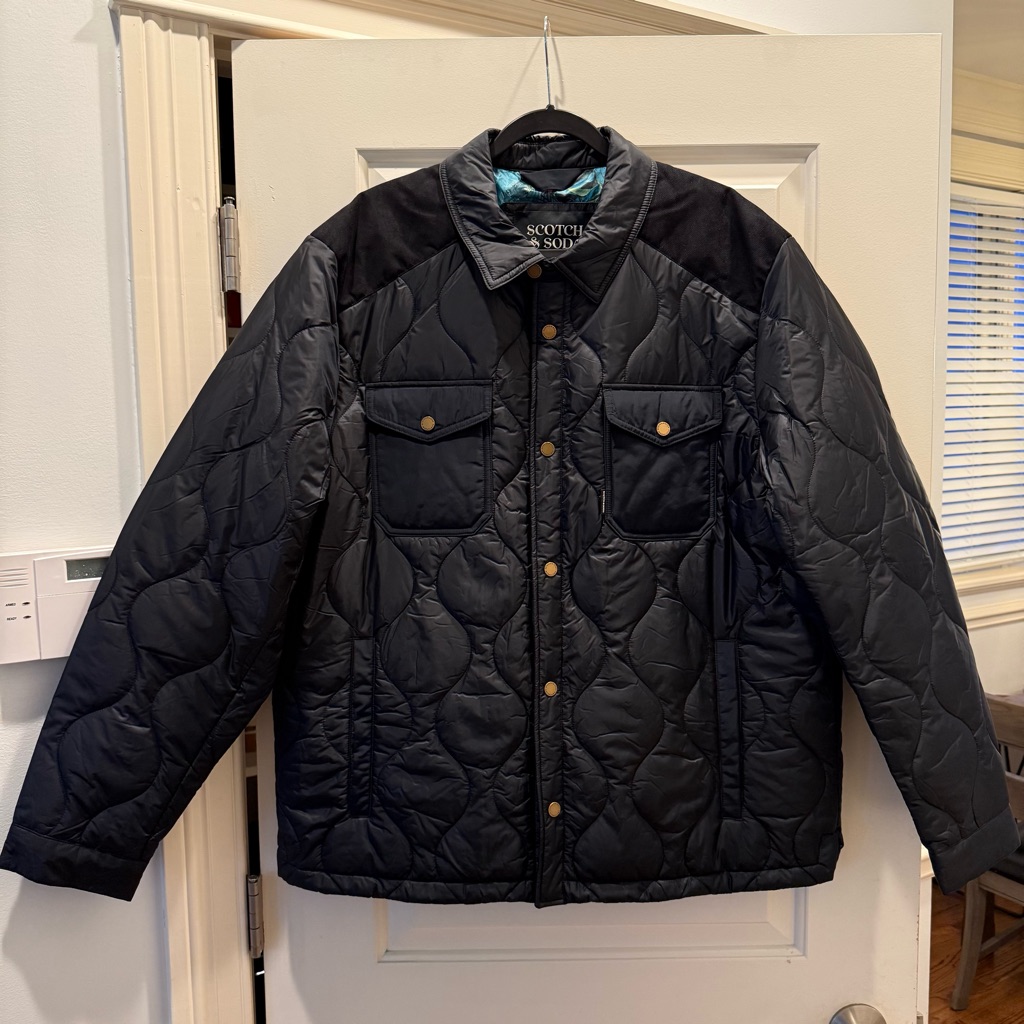 Scotch & Soda Ivik Jacket In Black
